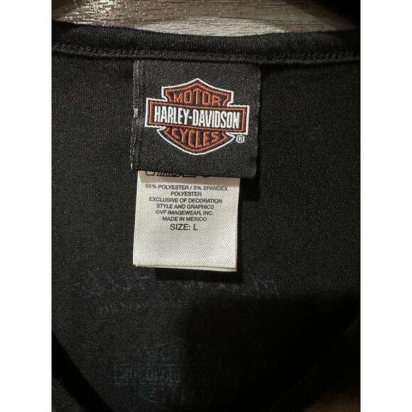 Harley Davidson Sturgis Black Hills Rally 2016 Embellished Large Rapid City SD - Picture 5 of 8